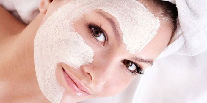 peeling facial para o rexuvenecemento