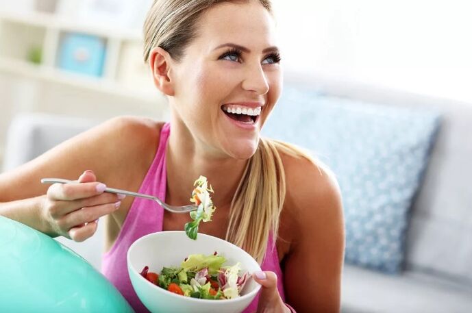Dieta de dieta de elevación de caras